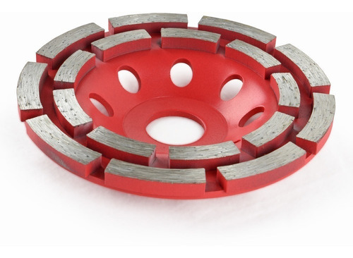 Imagen 2 de 2 de Muela Copa Disco Diamantada Hormigon Doble Astra 115 Mm