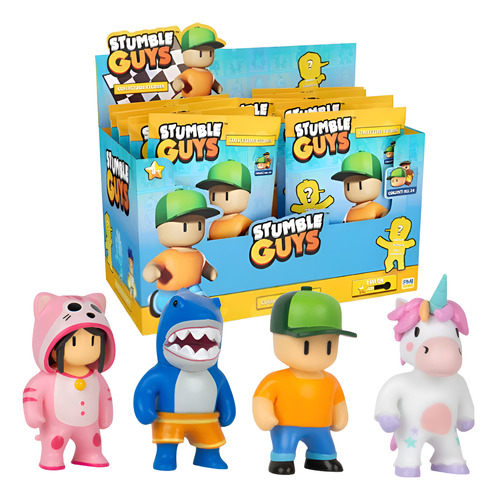 Stumble Guys Série 2- Mini Bonecos Surpresa Original Games
