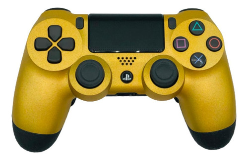 Controle Stelf Ps4 Com Grip Gold Trower