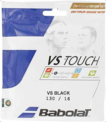 Babolat Vs Touch (mm) Cordaje Tripa Natural (natural, 16)