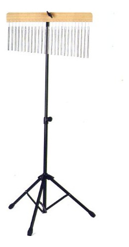 Wb-01 pro Cromo 25 de Percusión Bar Chimes Con Soporte D.