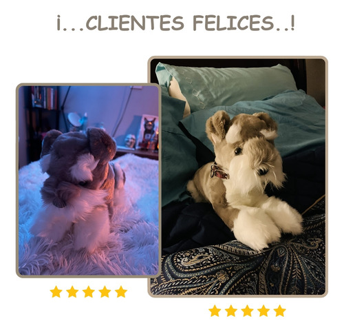 Perro De Peluche Schnauzer Tierno Alta Calidad Viahart