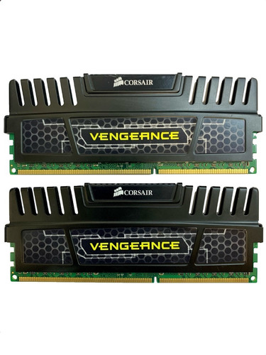Memória Ram Vengeance 16gb 2x8gb Corsair Cmz16gx3m2a1600c10