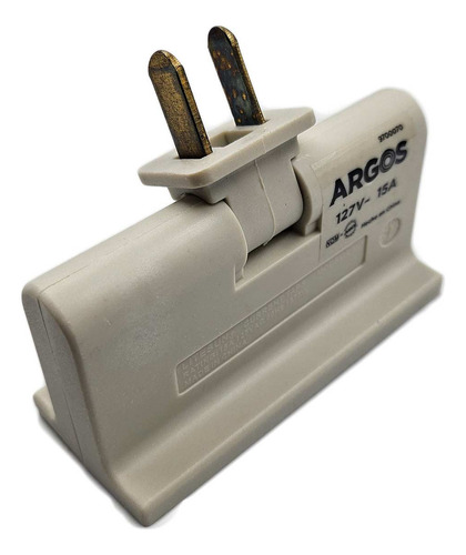 Multicontacto Triple Polarizado Giratorio 127v 15a Blanco