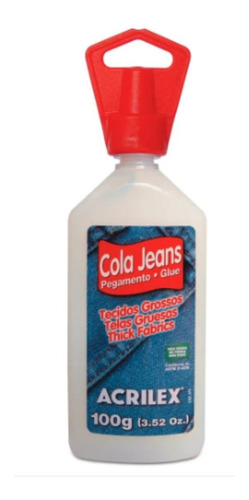 Cola Jeans Para Tecido Grosso 100g Acrilex