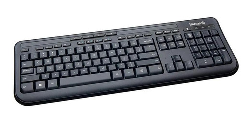 Imagen 2 de 2 de Teclado Microsoft 600 QWERTY español color negro