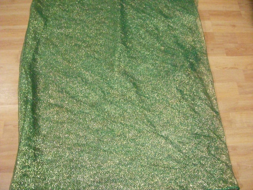 Imagen 2 de 6 de Tela Tipo Maya Fantasia Verde Marron Azul X Metro