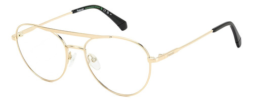 Armazon Polaroid Oftalmico Modelo Pld D513 Color Dorado