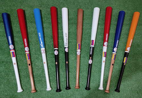 Bates De Beisbol Madera (roble) Personalizados