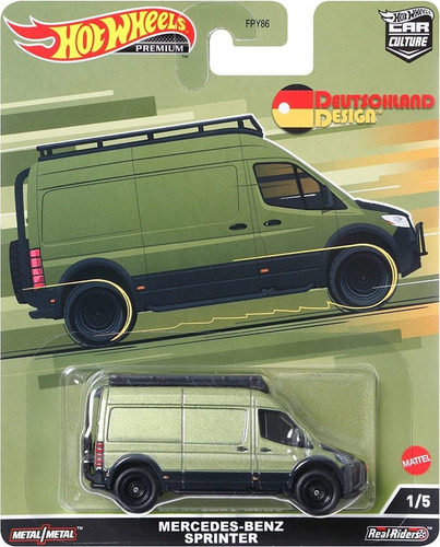 Imagen 2 de 7 de Hot Wheels Mercedes Benz Sprinter Van Carro Coleccion