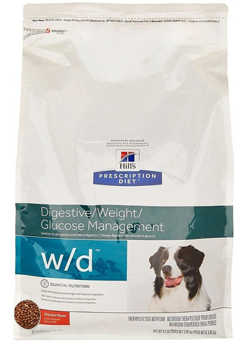 Alimento Hill's W/d Digestivo Glucosa 12.5kg
