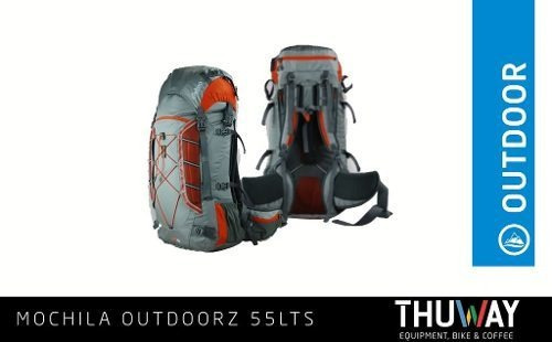 Mochila trekking Outdoor Rest 55L