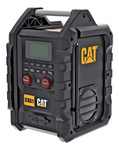 Parlante Inalambrico Bluetooth Cat Radio Am Fm Bateria 18v