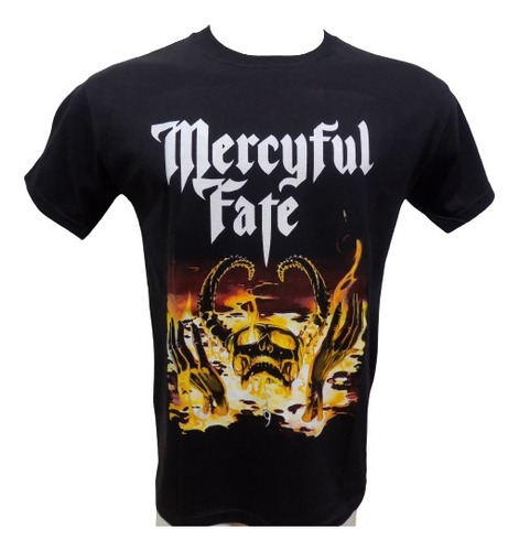 Remera De Mercyfull Fate King Diamond Rockería Que Sea Rock 