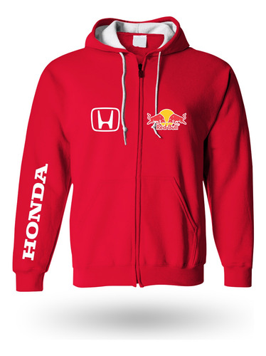 Campera Frisa Liviana Redbull Honda