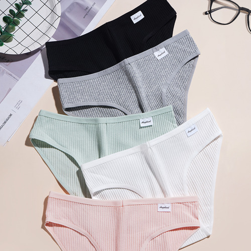 Pack X3 Bragas Algodón Verde Transpirable - Mujer
