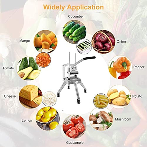 Botabay Commercial Vegetable Fruit Chopper W / 6-wedge Slice