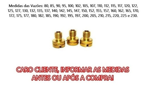 Imagem 2 de 2 de Par Gicleur Principal Brosol Solex 32 Pdsi Dupla Carburação