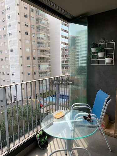 99059* Apartamento Com 1 Dormitório Para Alugar, 30 M² Por R$ 2.600/mês - Vila Olímpia - São Paulo/sp - Ap4525