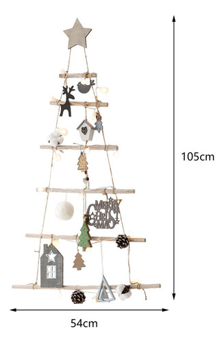 Decoración De Ramas De Árbol De Navidad, Letreros