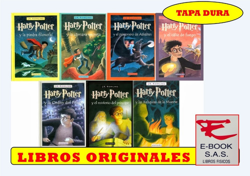 Harry Potter Saga Completa ( Tapa Dura) Solo Nuevos