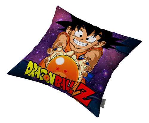 Almohadón Goku Dragon Ball Z Personalizables 30x30cm #006