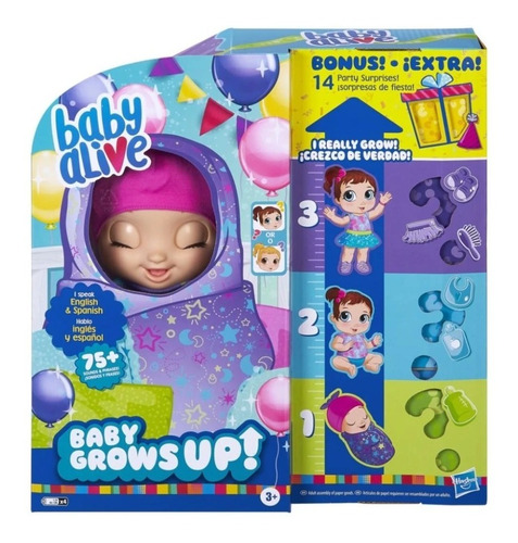 Muñeca Crece De Verdad! Baby Alive Sonidos Y Frases Español (Reacondicionado)