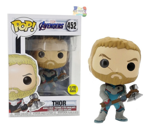 Thor Avengers Marvel Funko Pop Glow In The Dark Especial Cf