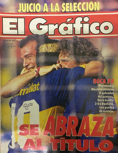 El Gráfico, N° 3971 Revista Fútbol Argentino, Cb