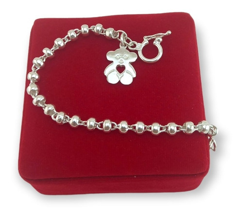 Pulsera Oso Love Plata 950