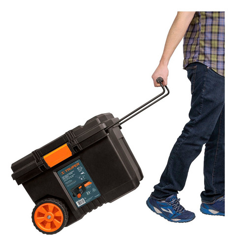Caja Para Herramientas 23 Con Ruedas Truper 10902