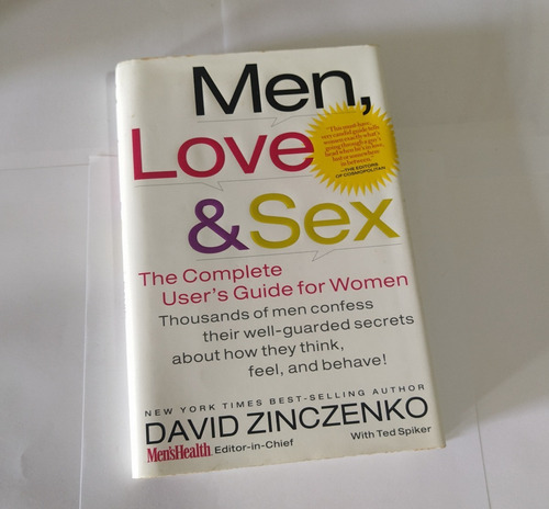 Libro Hombres Amor Y Sexo, David Zinczenko, Ingles, Usado