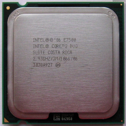 Processador Core 2 Duo E7500 2.93ghz Socket Lga 775 Fsb 1066