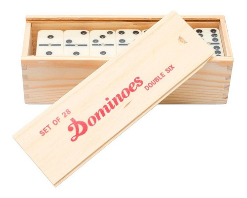 Domino Caja De Madera