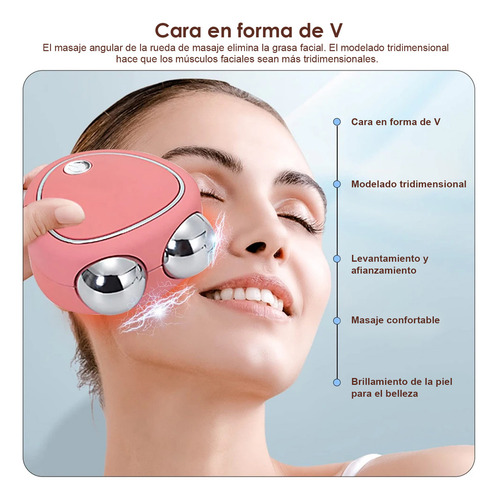 Radiofrecuencia Facial Mertto Color Rosa