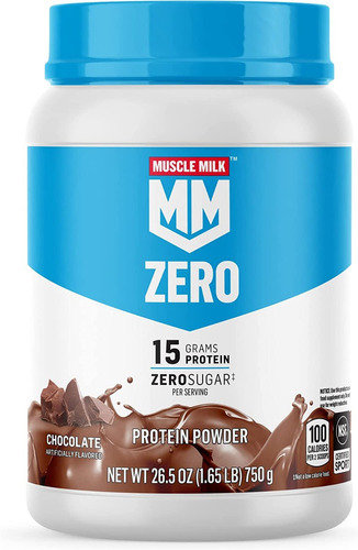 Muscle Milk Zero Sin Azúcar 100-cal Proteina Shake Malteada