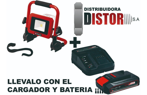  Reflector Einhell Te-cl 18/1800 Li +kit Bat 2.5a+cargador