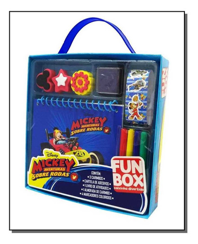 Disney Fun Box - Mickey - Aventuras Sobre Rodas