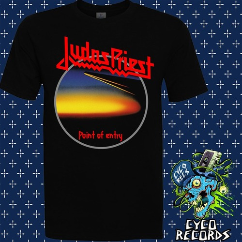 Judas Priest - Point Of Entry - Metal - Polera- Cyco Records