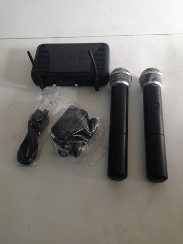 Micrófonos Parquer WR-368VR dinámico cardioide negros