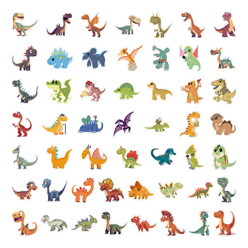 100 Pegatinas De Dinosaurios Diy Graffiti