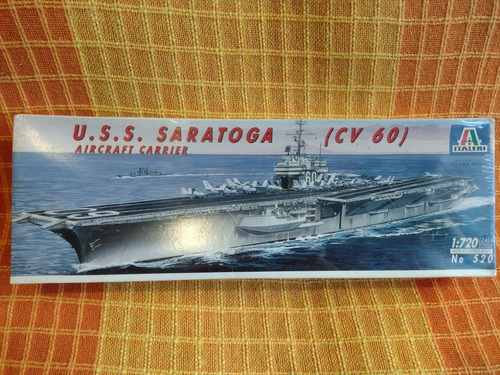 Kit Italeri 1/720 Uss Saratoga Cv 60