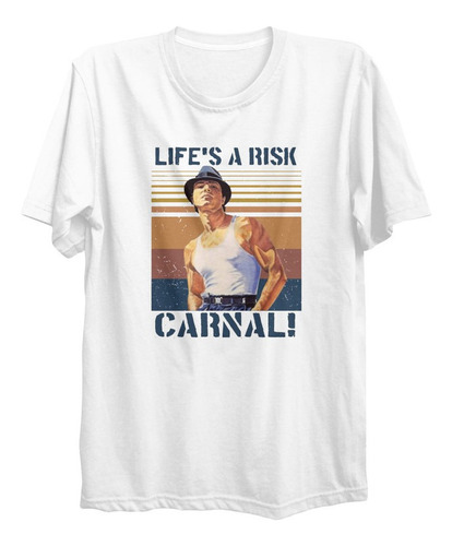 Playera Life Is A Risk Sangre Por Sangre