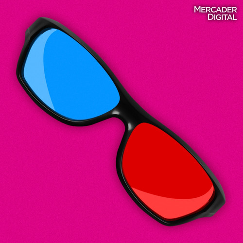 2 Pzs Lentes Gafas 3d Anaglifas Videojuego Tv Reutilizable