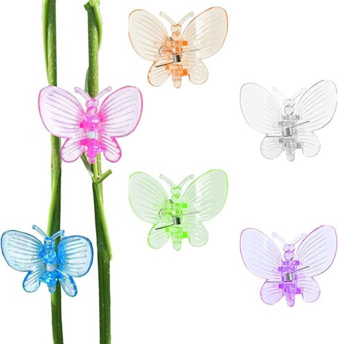 Beadnova - Clips Para Orquídeas (30 Unidades, Varios Color.