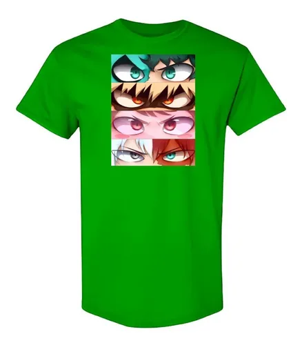 Camiseta Variedad De Colores Vq01 Boku No Hero