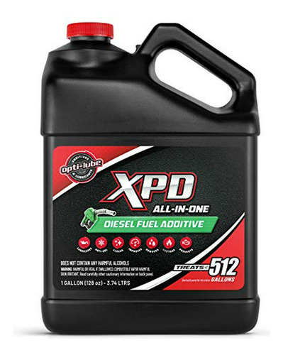 Opti-lube Xpd Aditivo Para Diesel: Galón (trata 512 Galones)