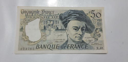 Billete De 59 Francos De 1986 Francia