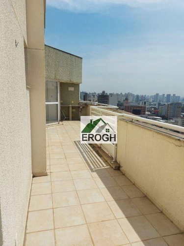 Imagem 9 de 30 de Apartamento Duplex Com 4 Dormitórios E 4 Vagas À Venda, 240 M² Por R$ 1.090.000 - Casa Branca - Santo André/sp - Ad0003