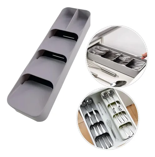 Organizador de especias compacto gris